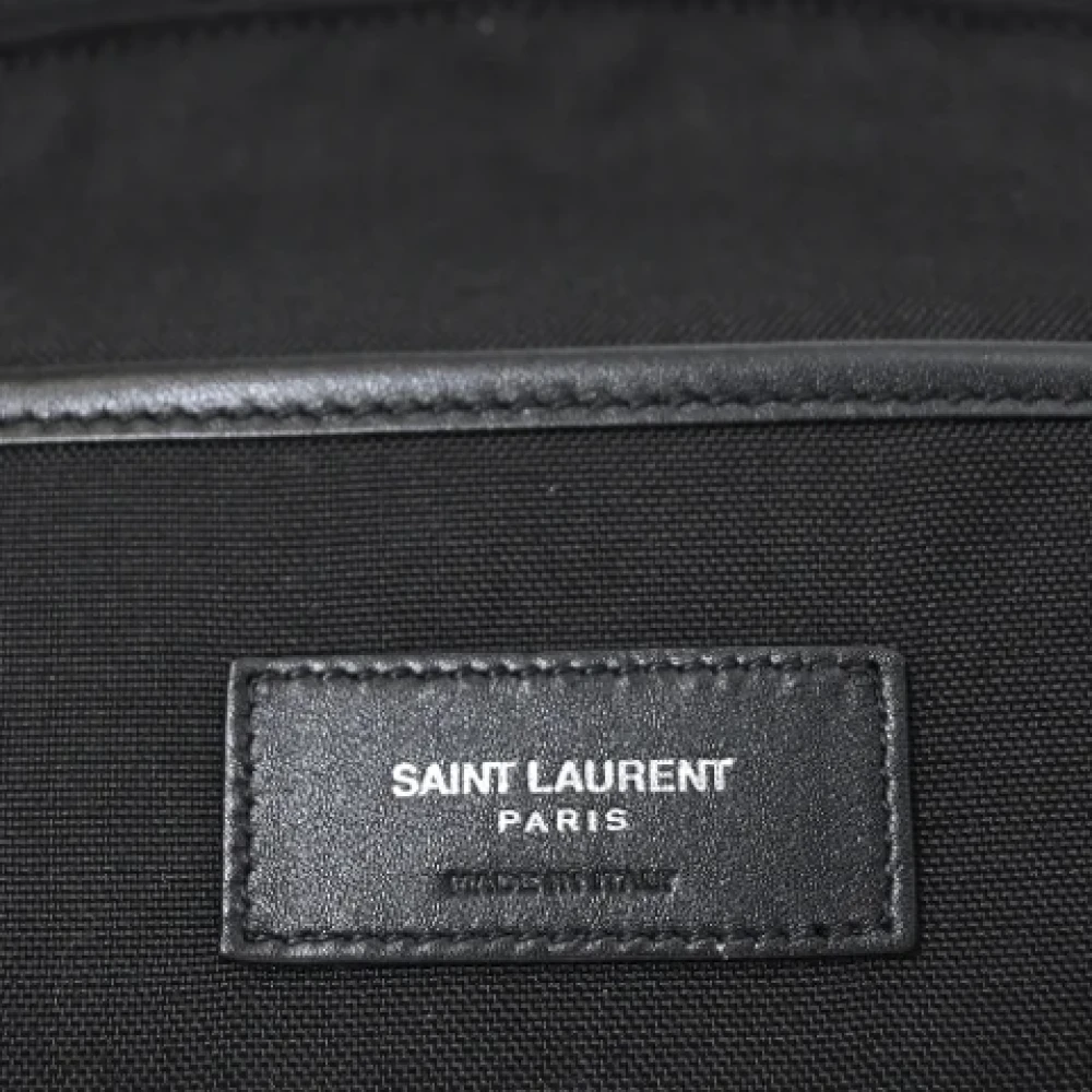 Saint Laurent City Rugzak Black Heren