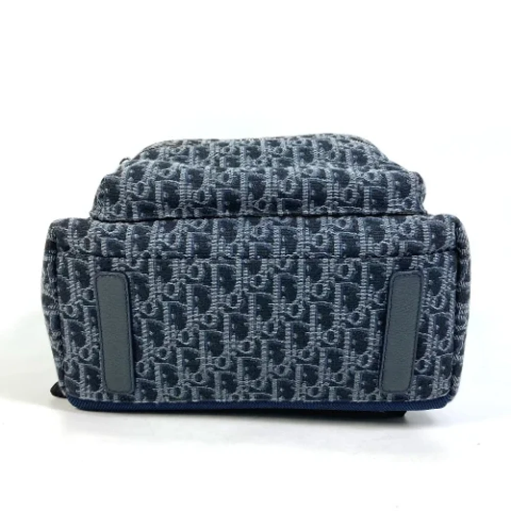Dior Vintage Pre-owned Cotton dior-bags Blue Dames