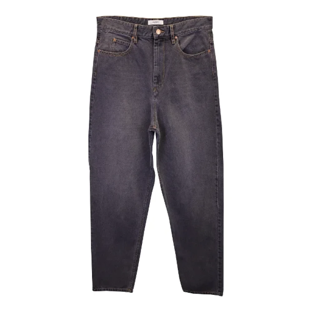 Isabel Marant Pre-owned Cotton jeans Black Dames