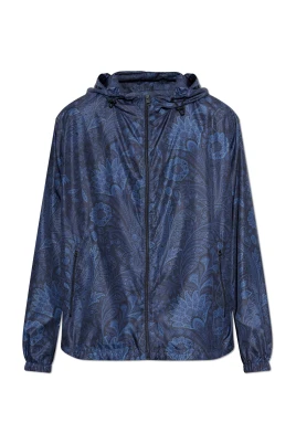 Floral Paisley Windbreaker Jacket