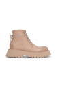 bottes-en-cuir-rose-lacees
