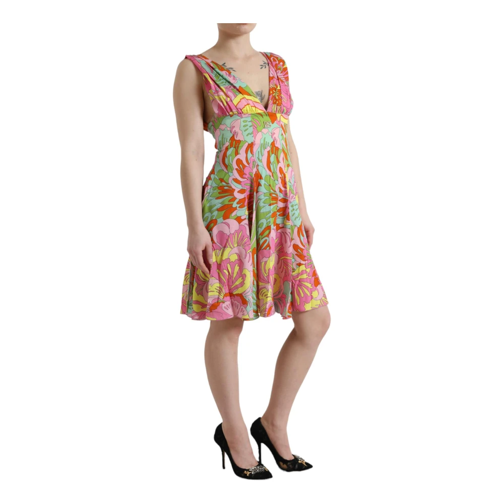 Dolce & Gabbana Short Dresses Multicolor Dames