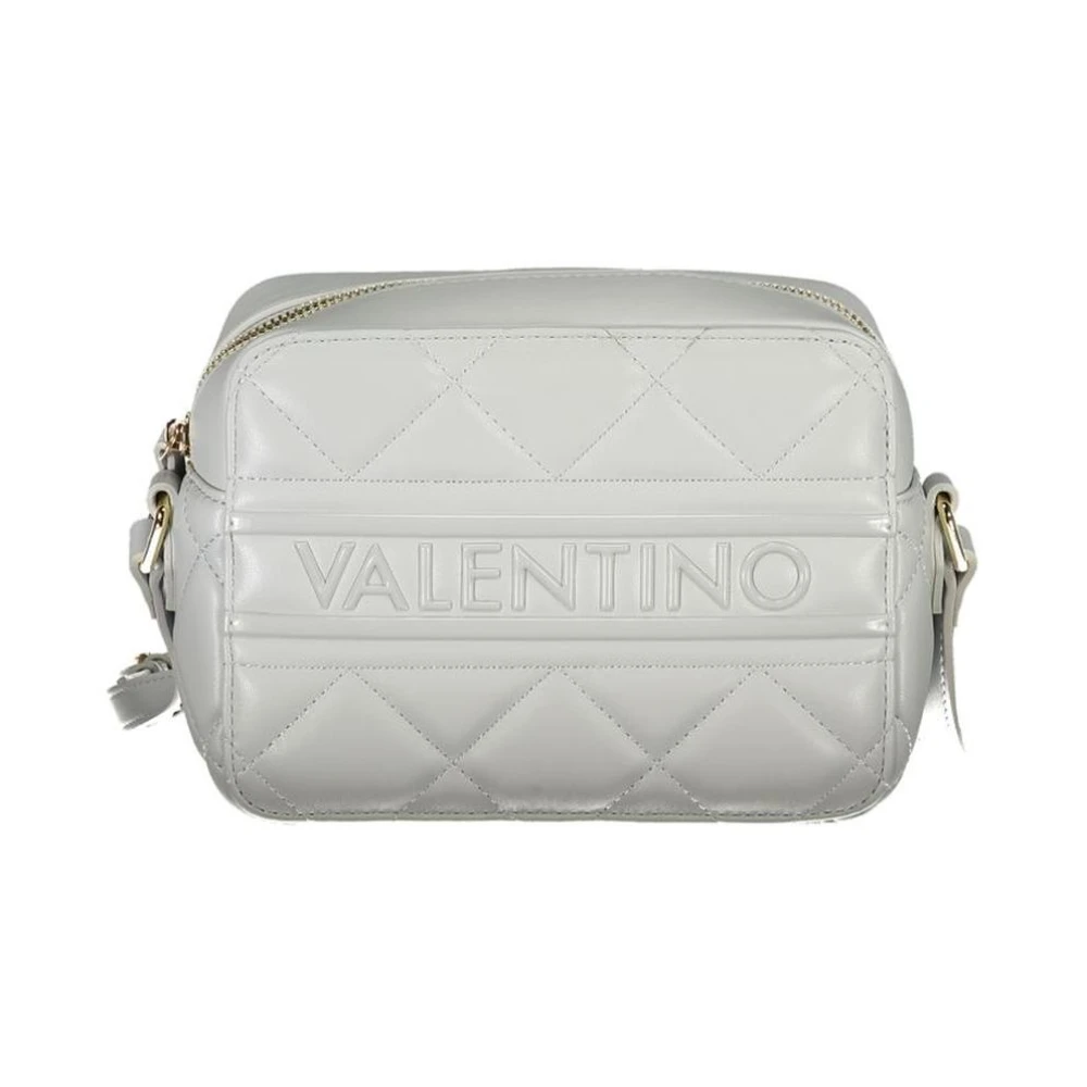 Valentino Women's Gray Cross Body Bags, One Size, Quilted Crossbody Bag