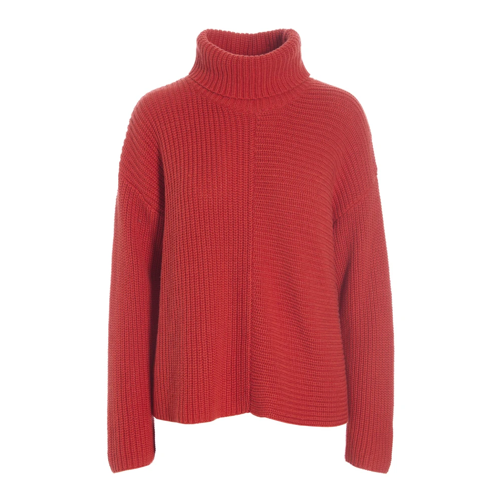 Bitte Kai Rand Gamine Knit Coltrui Trui Lava Red Dames