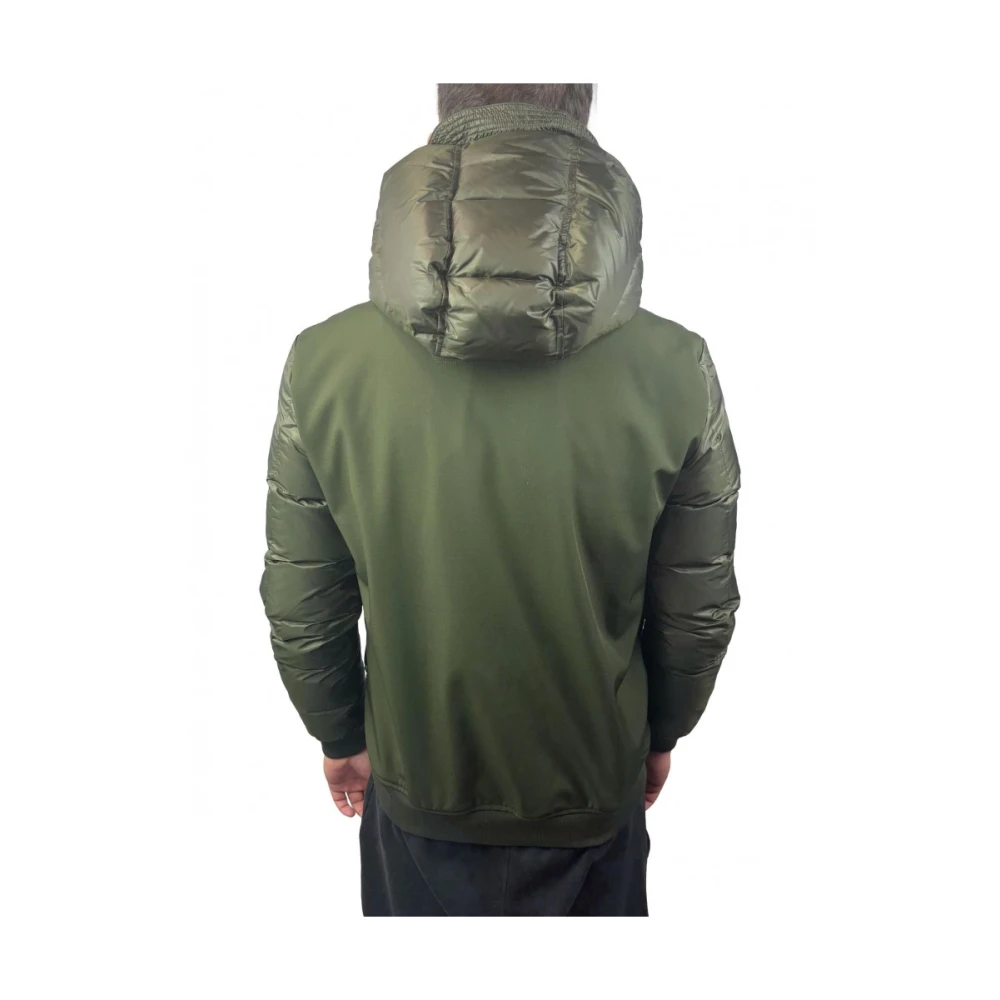 Pmds Capuchon Rits Jas Polyester Samenstelling Green Heren