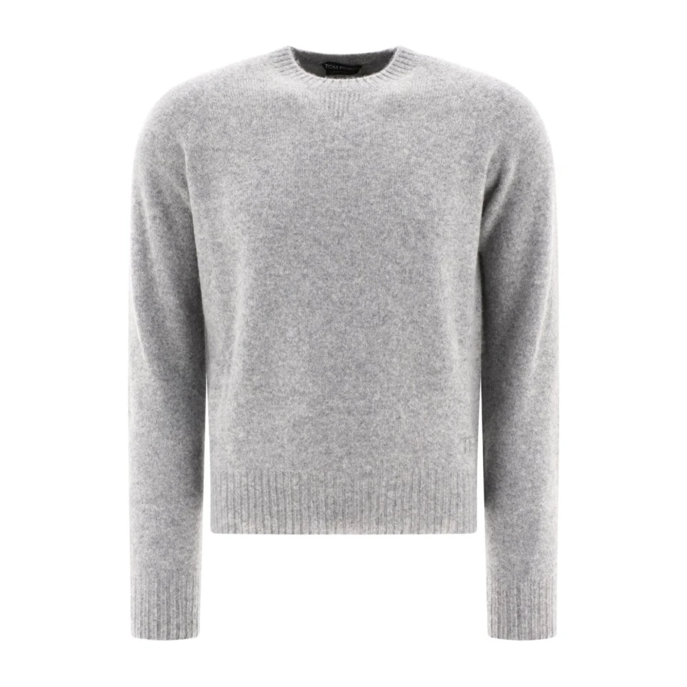 Tom Ford Stijlvolle Grijze Sweaters Gray Heren