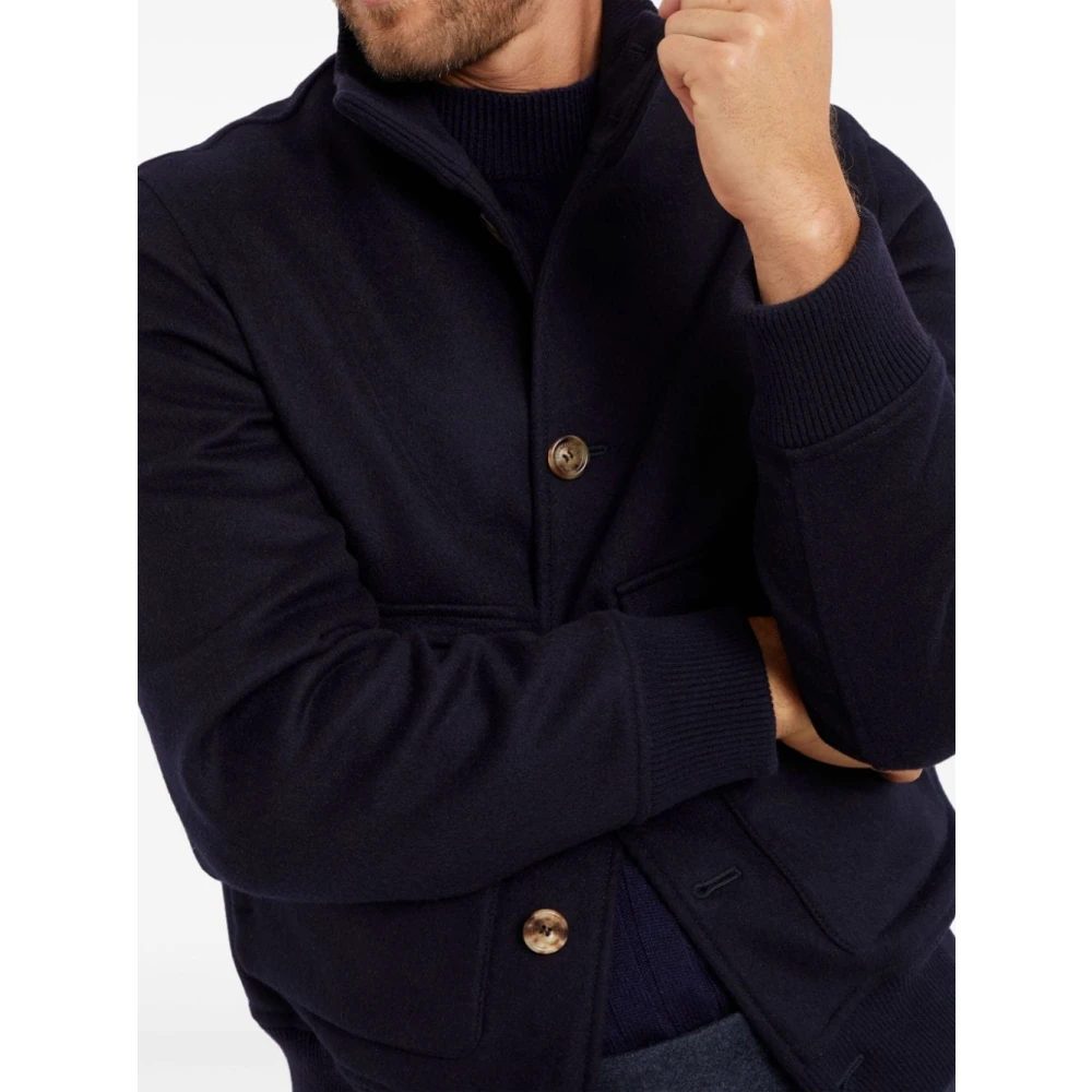 BRUNELLO CUCINELLI Elegante Jassen Collectie Blue Heren