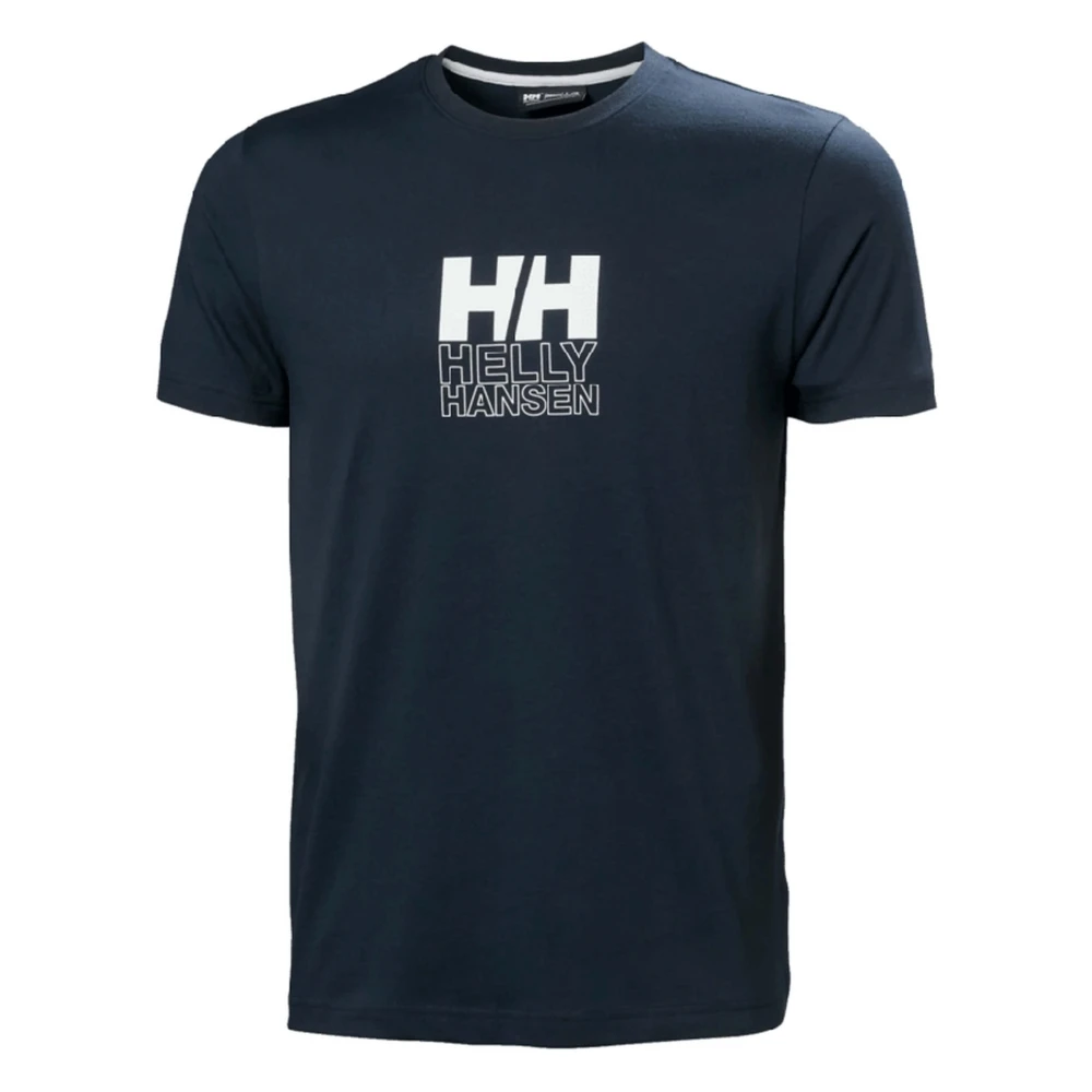 Helly Hansen Kern Grafisch T-shirt Blue Heren