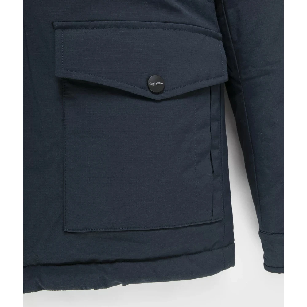 RefrigiWear Verfijnde en Stijlvolle Herenjas Blue Heren