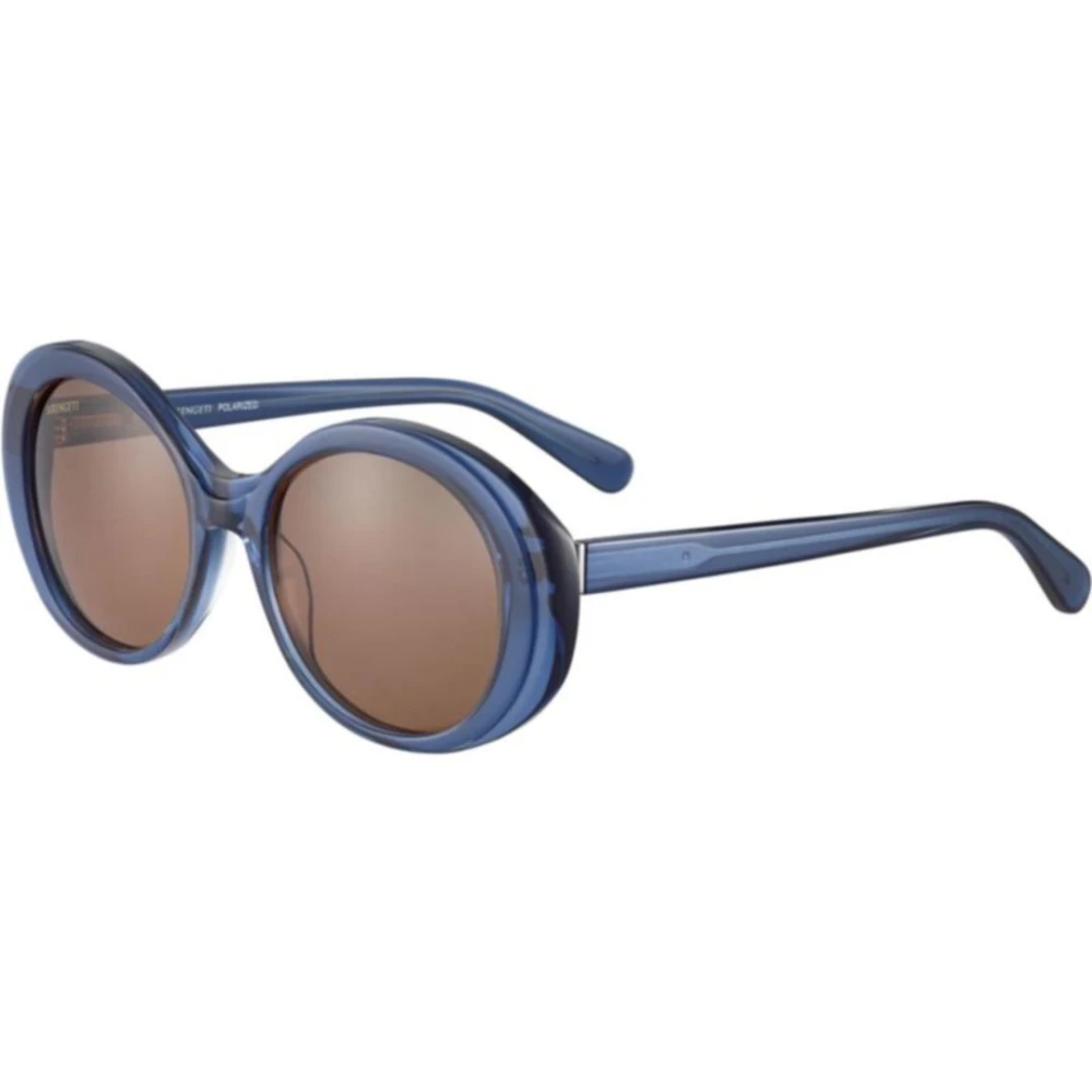 Serengeti Unisex Blue Stylish Sunglasses For A Bold Look - Sunglasses - One Size - Accessories