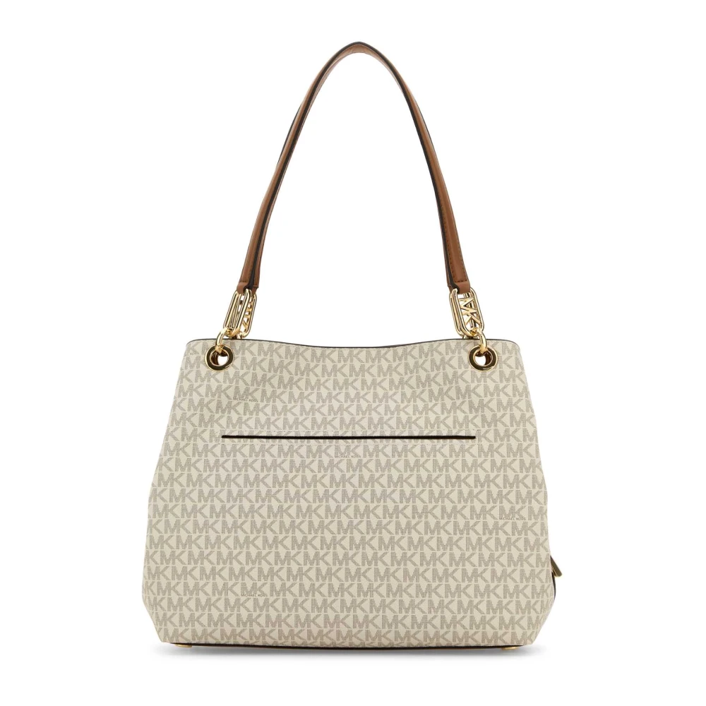 Michael Kors Canvas Kensington Shopper Beige Dames