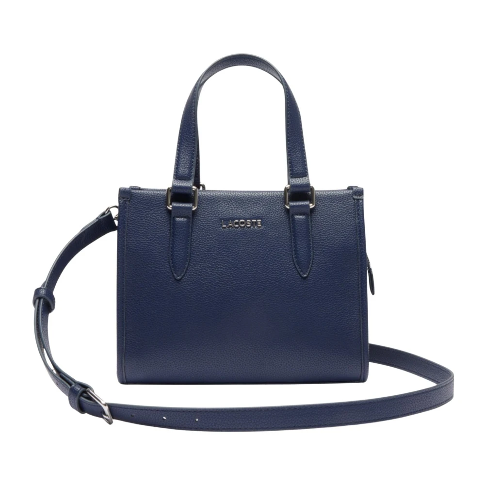 Lacoste Donna Blu Borse, Taglia Unica, New,