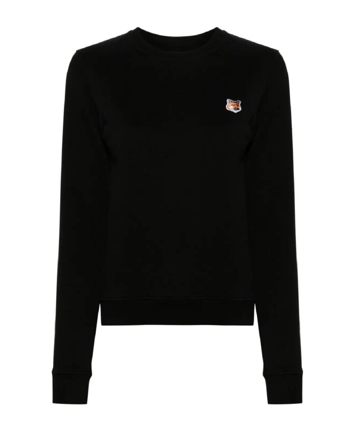 zwarte-fox-head-patch-sweatshirt