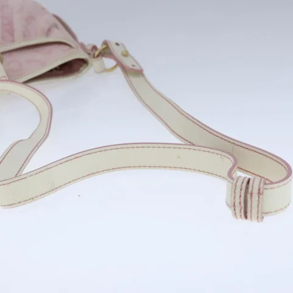 Celine Vintage Pre-owned Canvas celine-bags Pink Dames