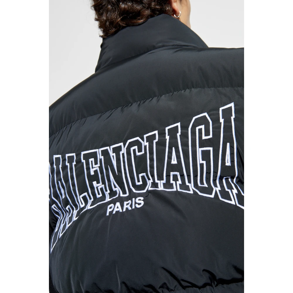 Balenciaga Gewatteerd vest uit de Skiwear-collectie Black Heren
