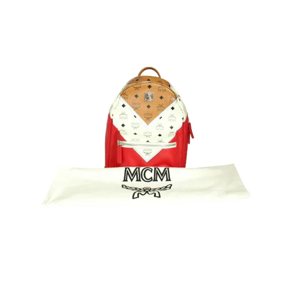 MCM Pre-owned Coated canvas backpacks Multicolor Heren