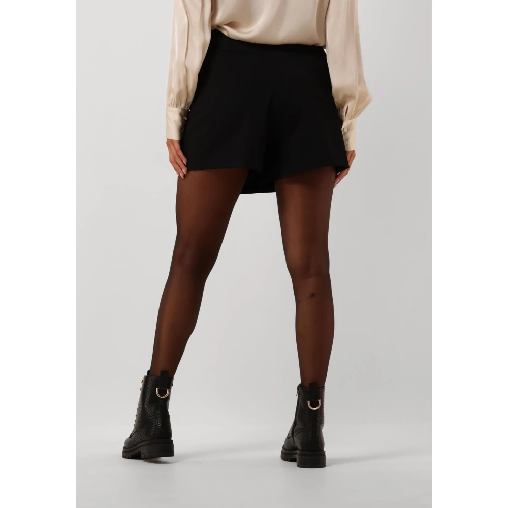 Twinset Zwarte Shorts Stijlvol Model Black Dames