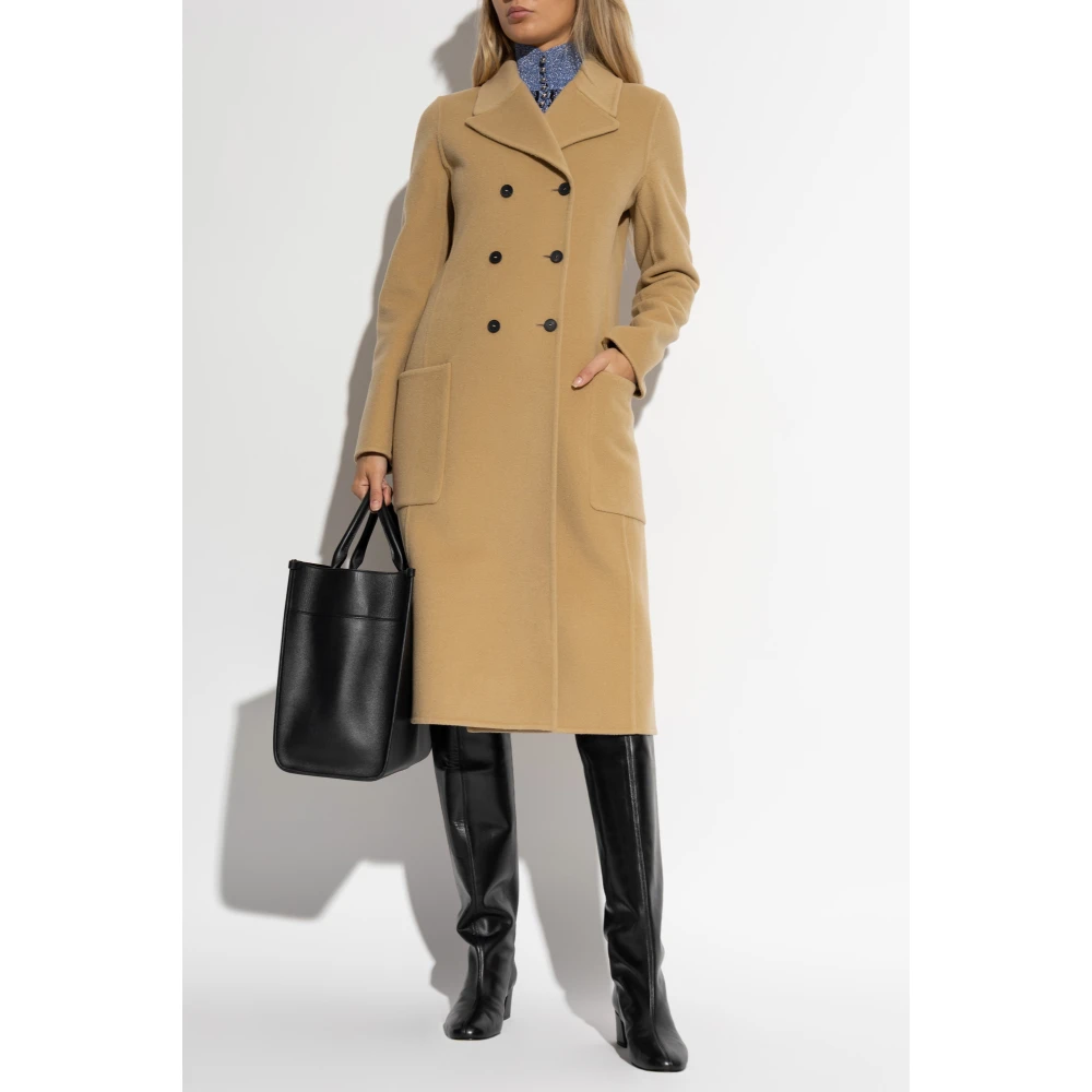 Lanvin Wollen jas Beige Dames