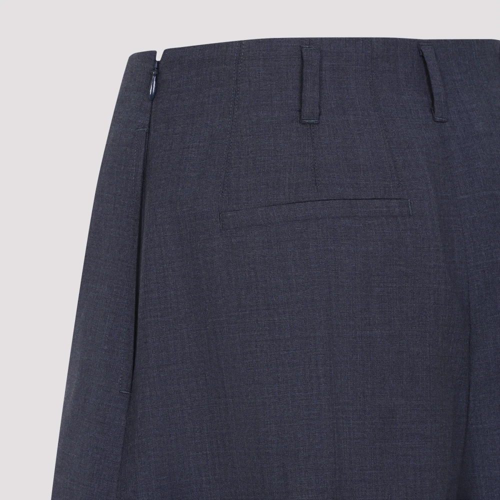 Givenchy Shorts van wol Blue Dames