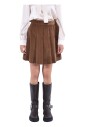 velvet-pleated-mini-skirt