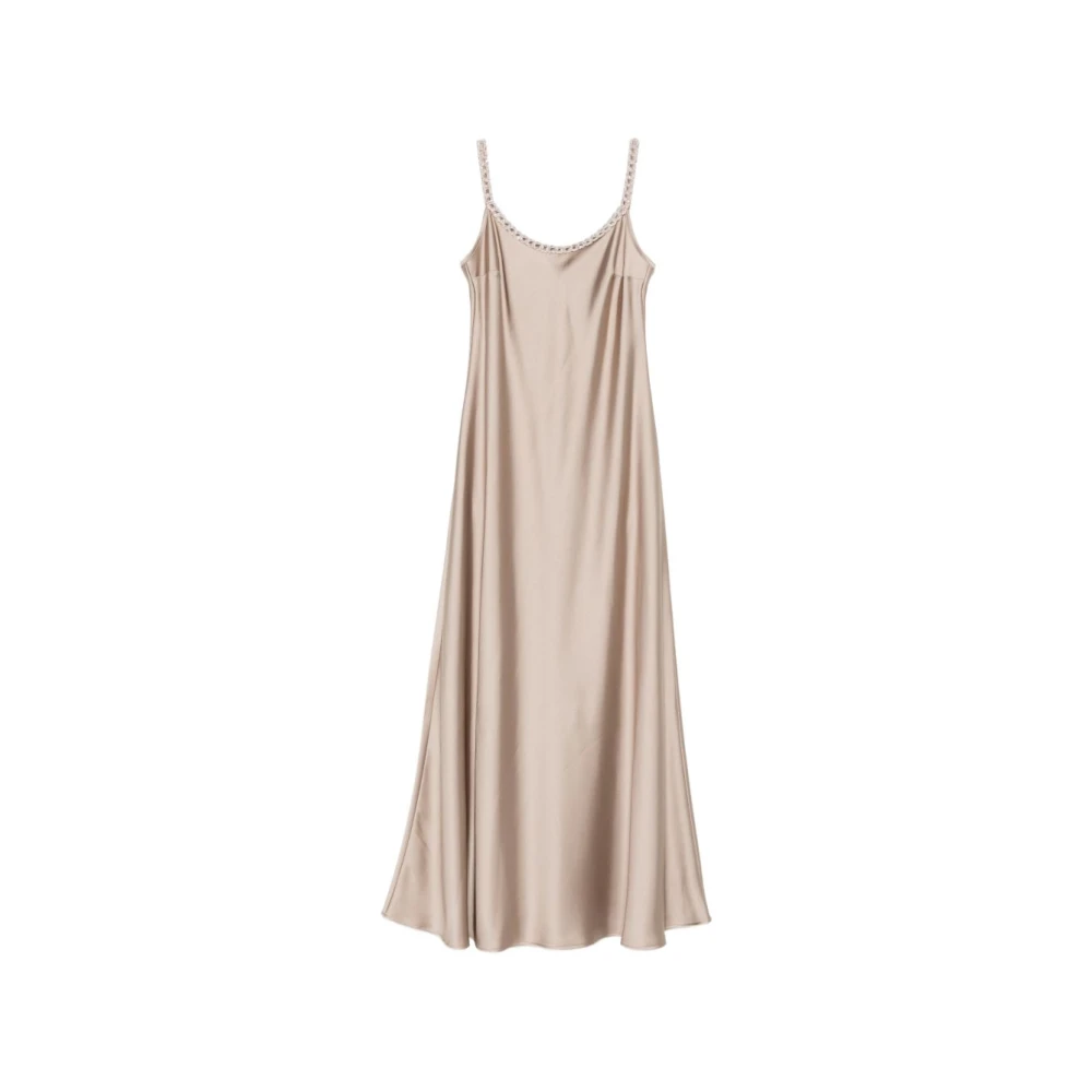 D.exterior Women's Beige Maxi Dresses, L, D Exterior Dresses