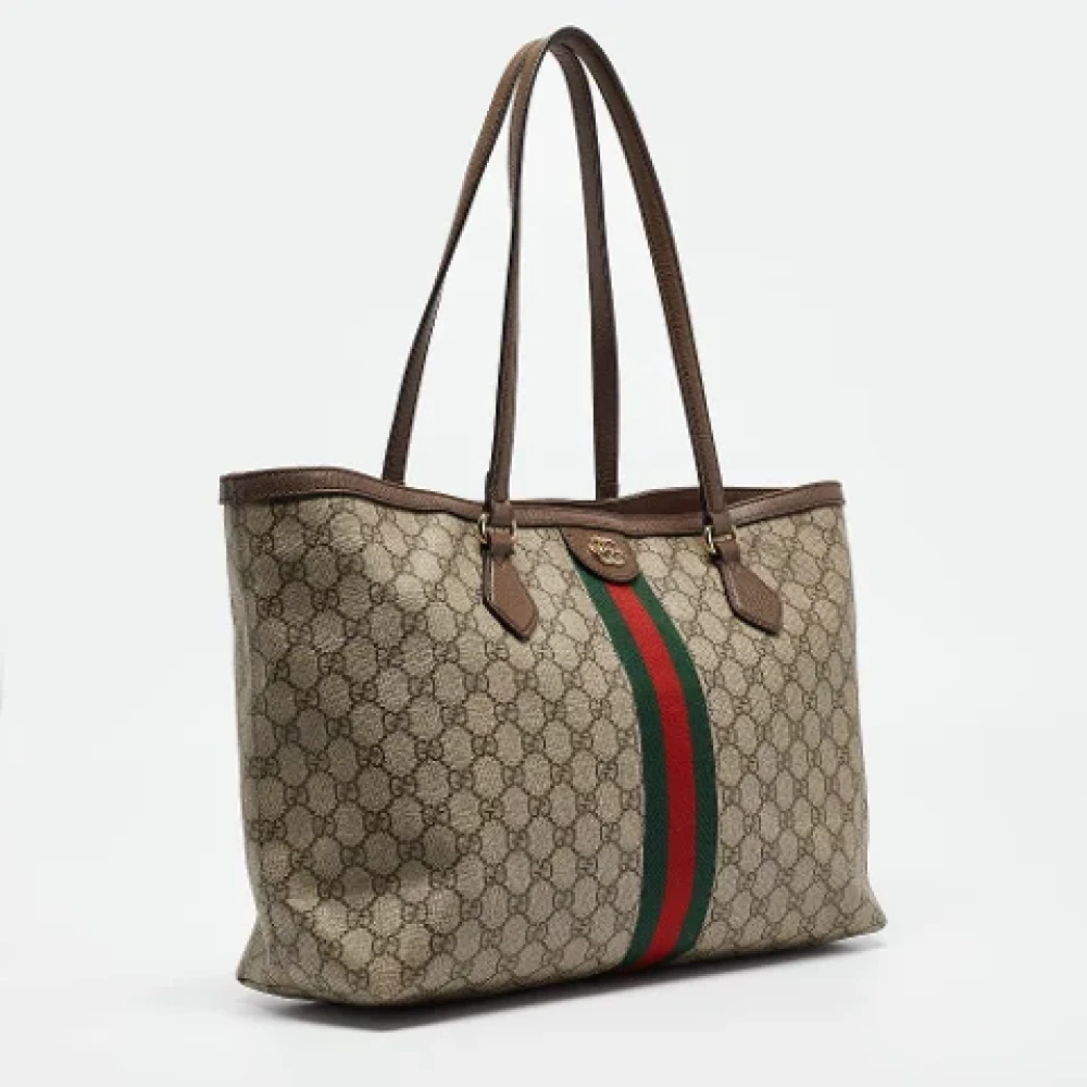 Gucci Vintage Pre-owned Coated canvas crossbody-bags Multicolor Dames