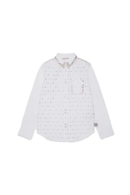 Skjorta med strass och pärlor