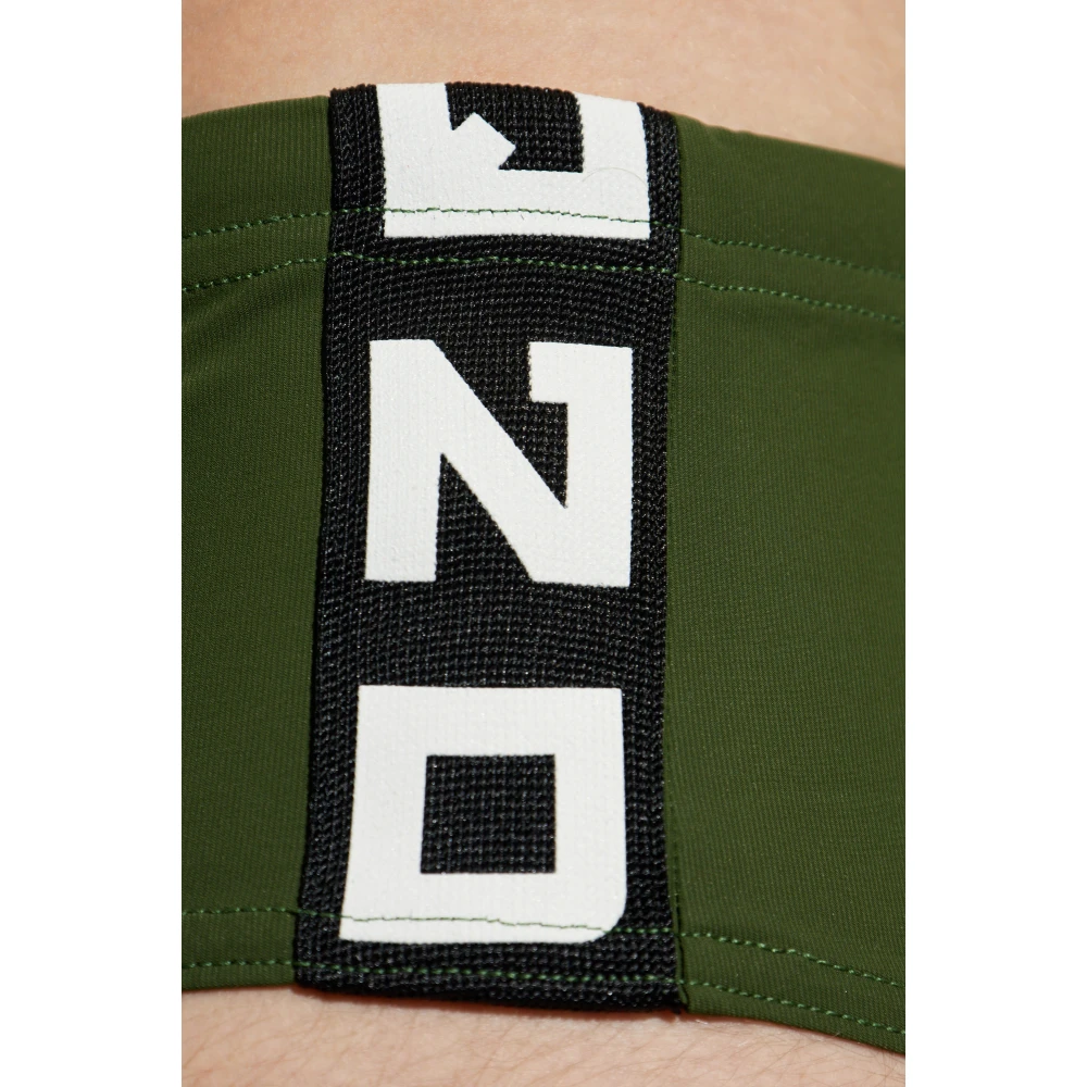 Dsquared2 Zwembroek met logo Green Heren