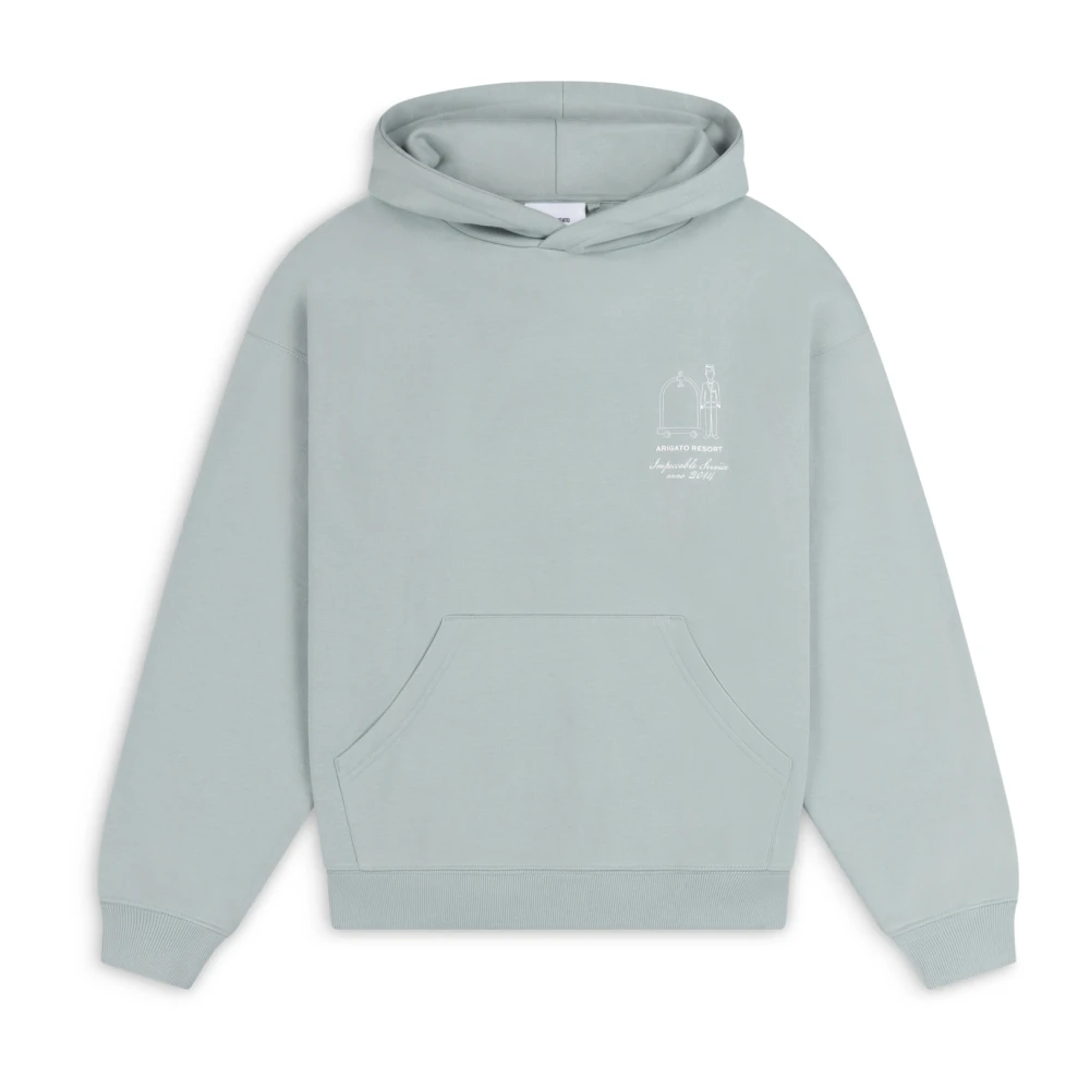 Axel Arigato Resort hoodie Blue Heren