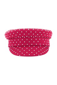 Cappello da ragazzo di raso viola di Tyrian Purple
