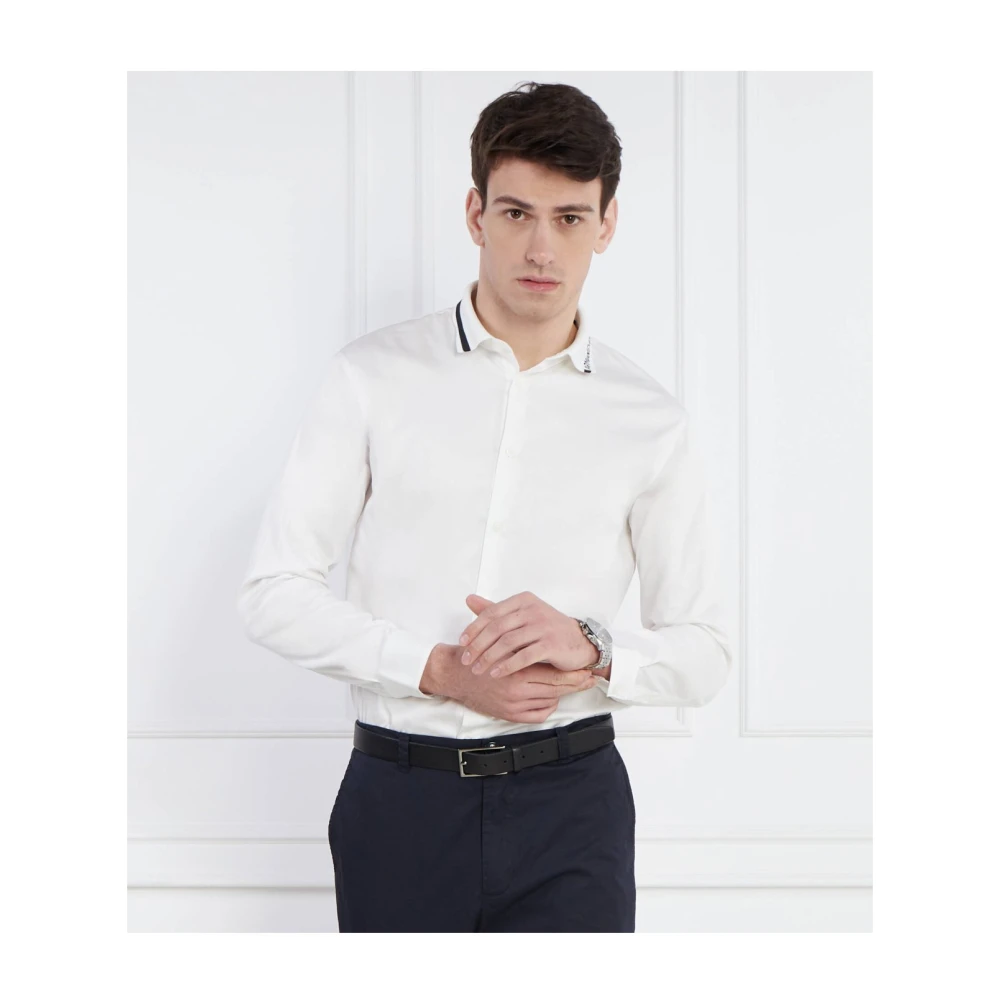 Armani Exchange Overhemd White Heren