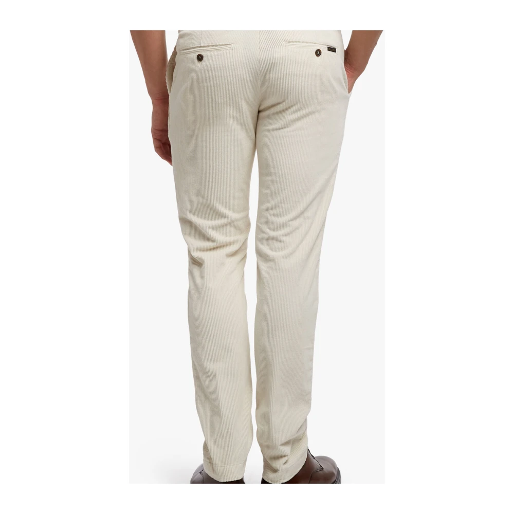 Brooks Brothers Stretch katoenen chinos White Heren