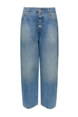Jean Maison Margiela 1 Denim Avec Détail Slash - Bleu - Taille 40 Femme