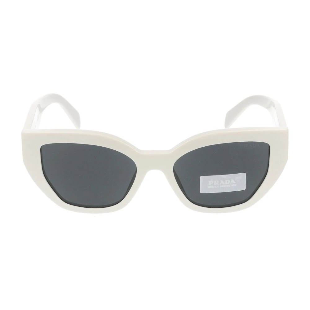 Prada White Sunglasses, Female, 53 Mm, Stylish Sunglasses For Women