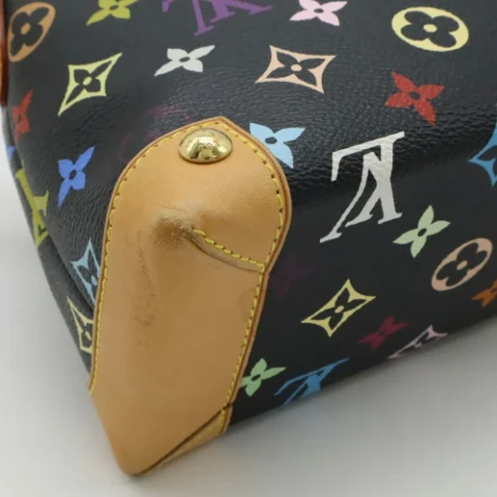 Louis Vuitton Vintage Pre-owned Plastic handbags Black Dames