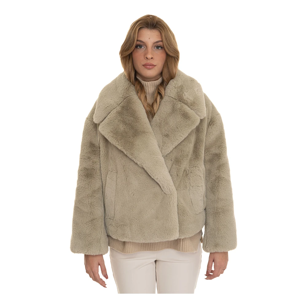 Boss Ecologische Bont Voorzak Drop Schouder Beige Dames