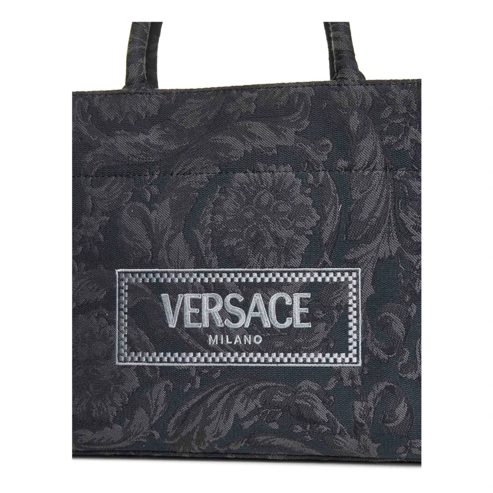Versace Stijlvolle Tassen Collectie Black Dames