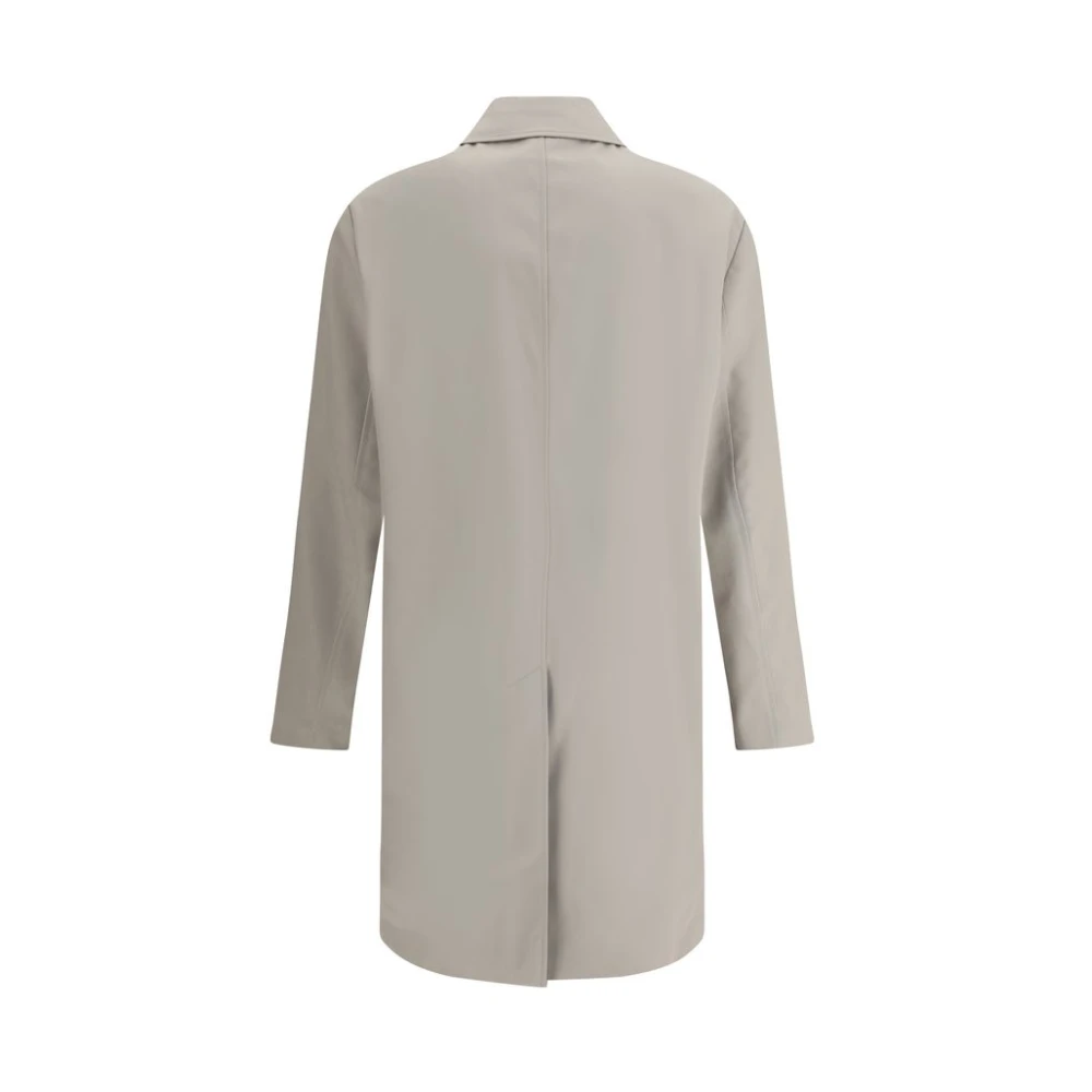 Burberry Klassieke Katoenen Jas Gray Heren