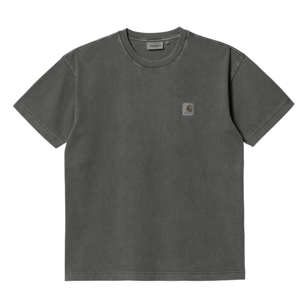 Carhartt WIP Nelson T-Shirt Comfortabel en stijlvol Gray Heren