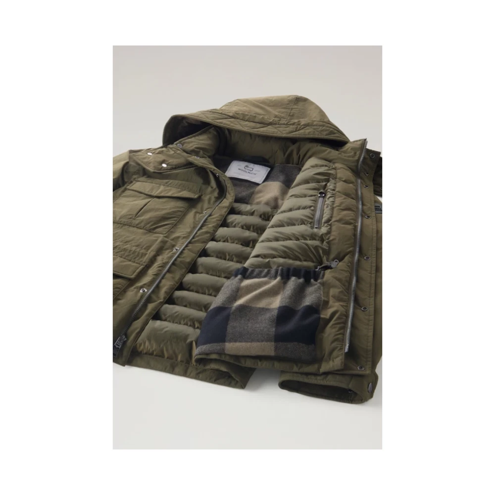Woolrich Aleutian Field Jas Green Heren