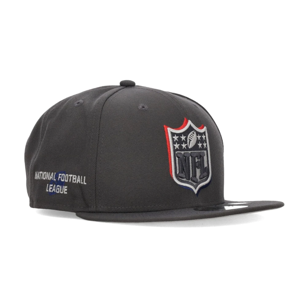 new era NFL Draft Grafiet Platklep Hoed Gray Unisex