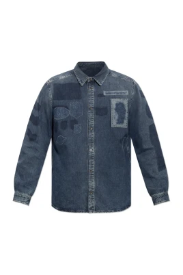 D-SIMPLY-S14 Denimskjorta