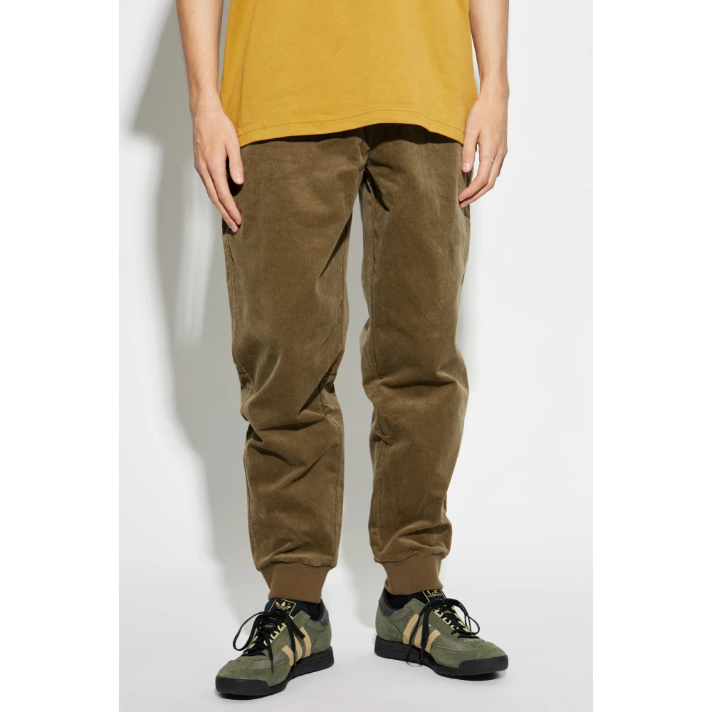 adidas Originals Slim-fit Broek Brown Heren