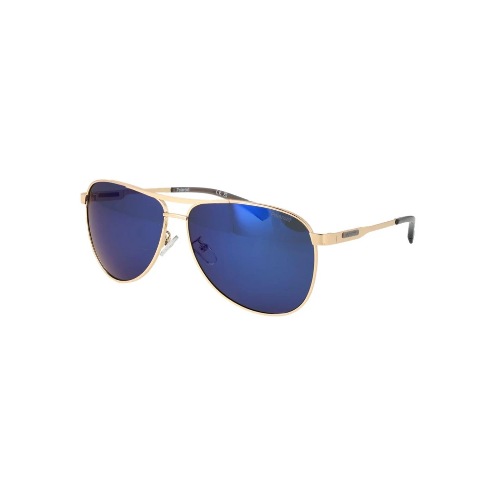 Polaroid Men's Yellow Stainless Steel Frame Sunglasses