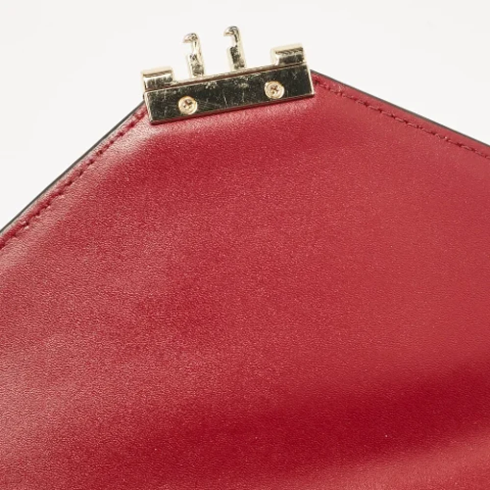Michael Kors Pre-owned Canvas clutches Red Dames