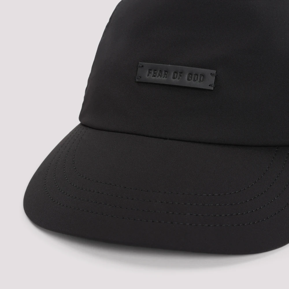 Fear Of God Zwarte Stijlvolle Pet voor Mannen Black Heren