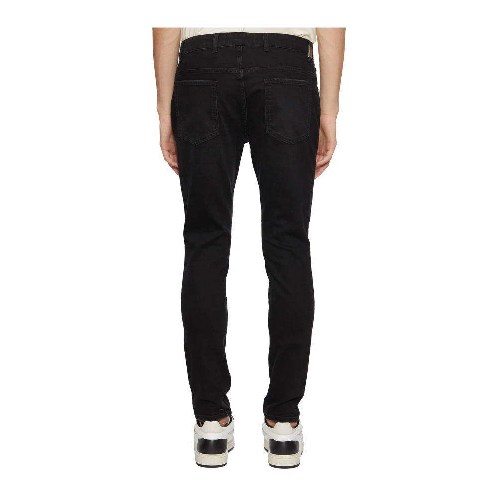 Represent Destroyed Denim Jeans Black Heren