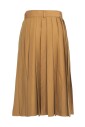 pleated-brown-skirt-elegant-style