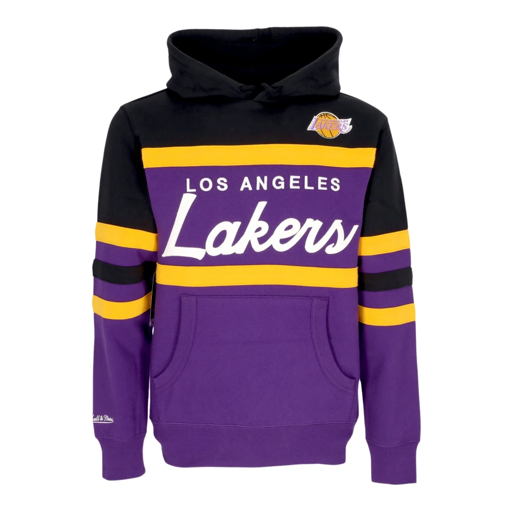 Mitchell & Ness NBA Head Coach Hoodie Los Angeles Lakers Multicolor Heren