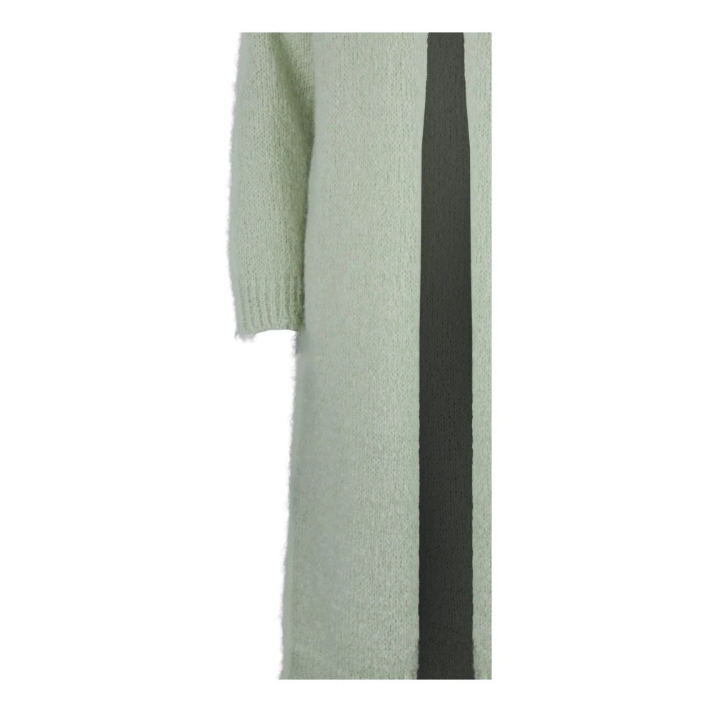 Aniye By Mohair Alpaca Langemouw Cardigan Green Dames